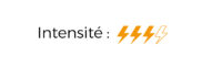 Niveau d'intensité du cours : renforcement intensif